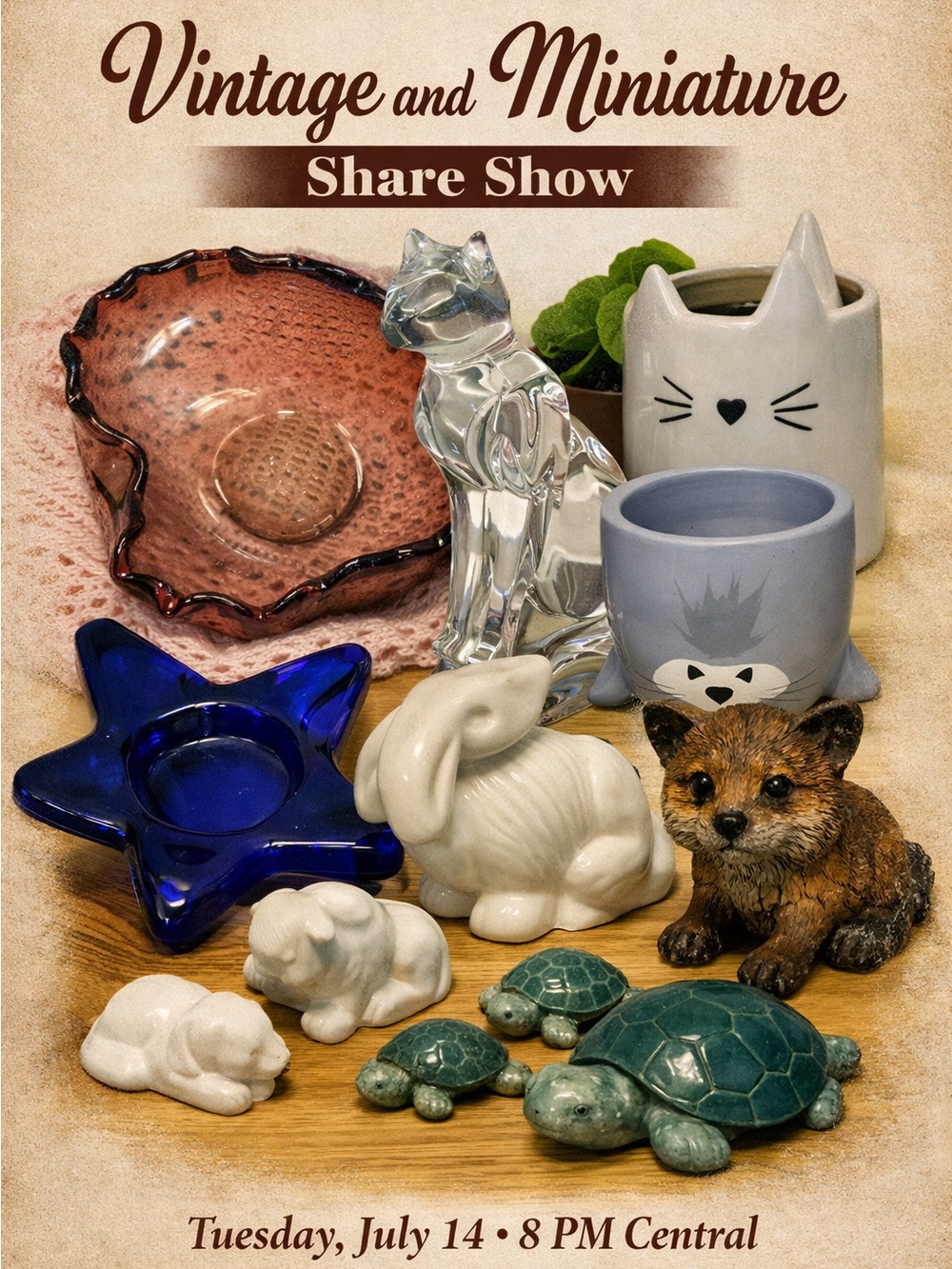 Feeferonic Presents a “Once in a While”Vintage and Miniature Share Show! - Picture 1 of 1